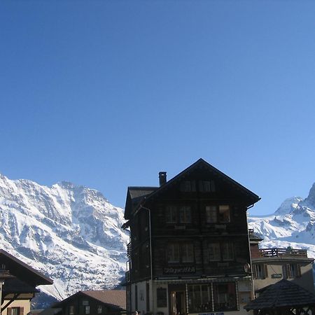 Ferienwohnung Alte Baeckerei Mürren Dış mekan fotoğraf