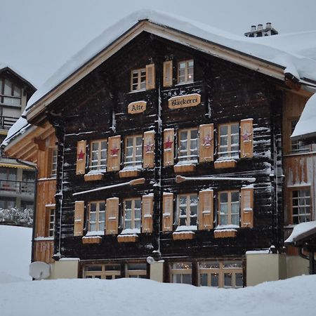 Ferienwohnung Alte Baeckerei Mürren Dış mekan fotoğraf