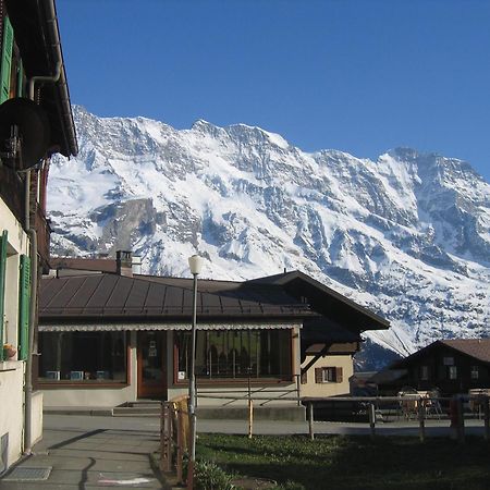 Ferienwohnung Alte Baeckerei Mürren Dış mekan fotoğraf