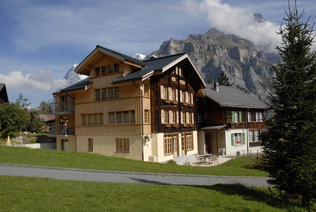 Ferienwohnung Alte Baeckerei Mürren Dış mekan fotoğraf